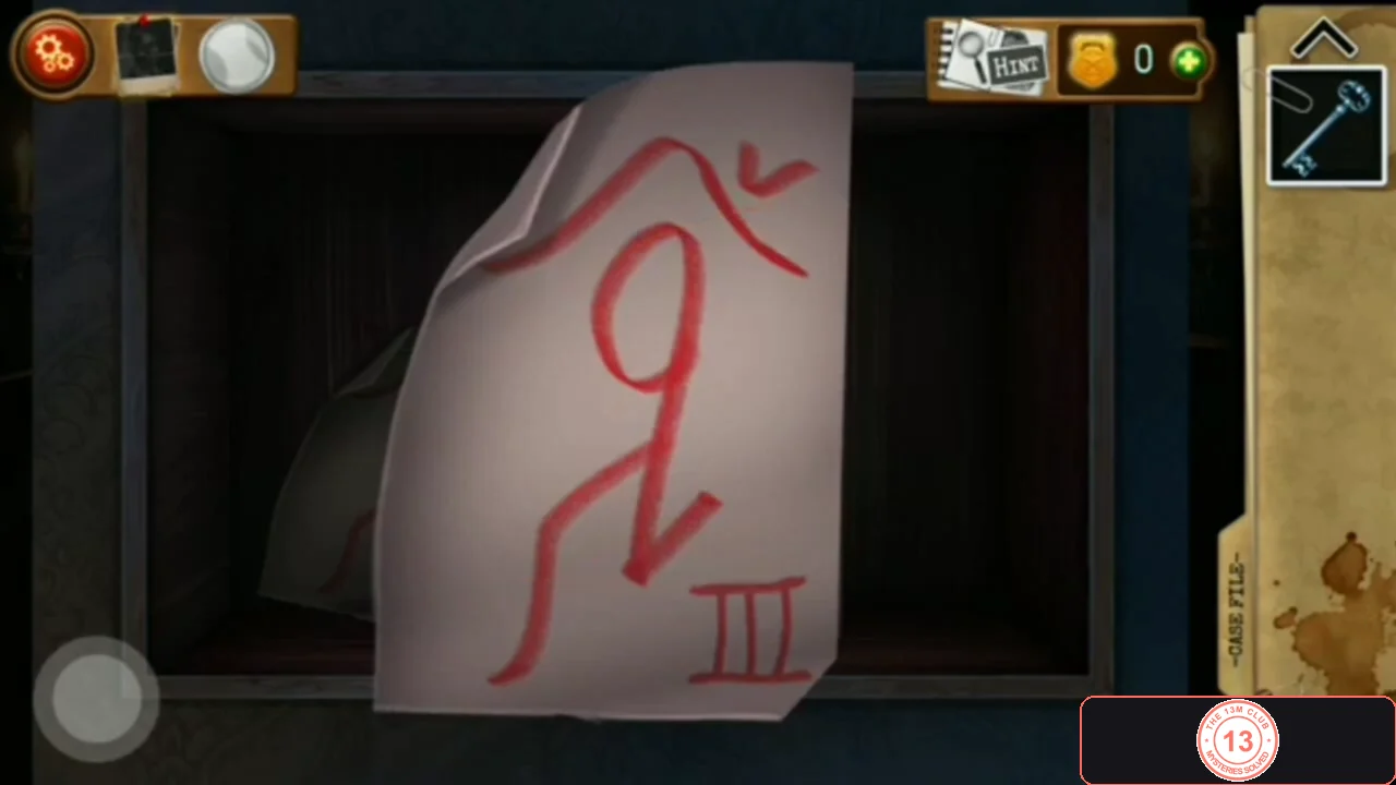 Note with a red figure symbol marked III