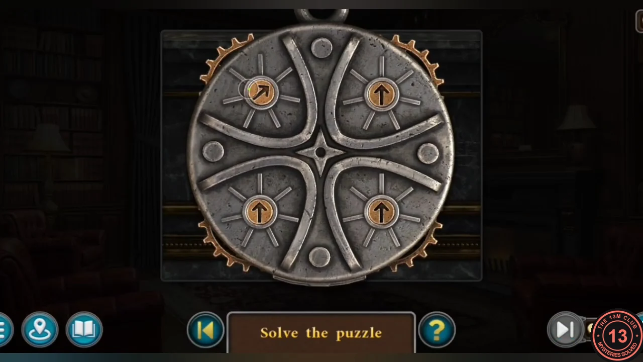 Cryptex with four arrow dials