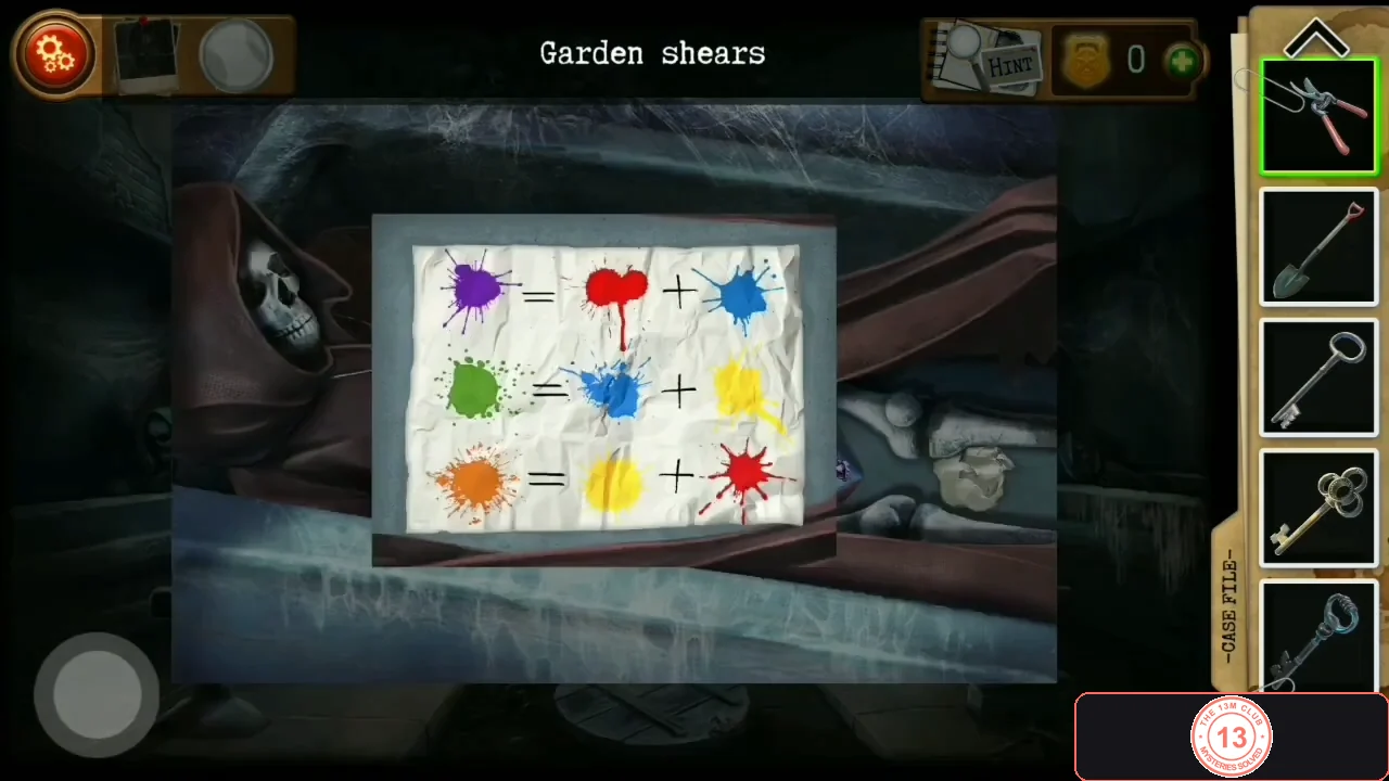 Paint-splash note: purple equals red plus blue, green equals blue plus yellow, orange equals yellow plus red